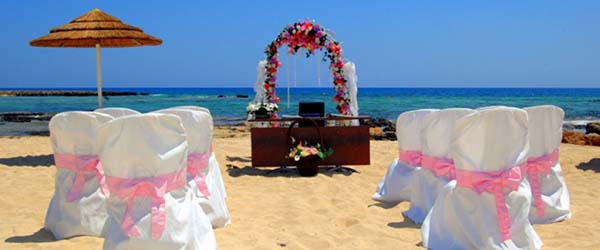 свадьба в айя-напе на пляже посейдон